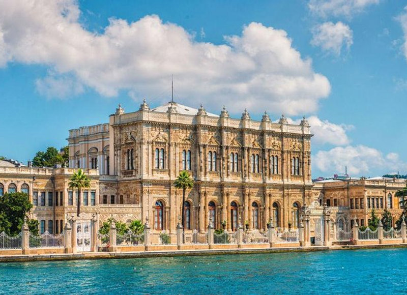 Dolmabahçe Palace seen from the Bosphorus